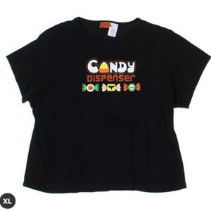 size XL, bust up to 42” inches, candy dispenser shirt, new 🍬 condition